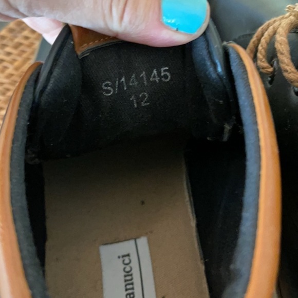 Franco Vanucci Sz 12 Leather Hightop Dress Shoe - Picture 5 of 5